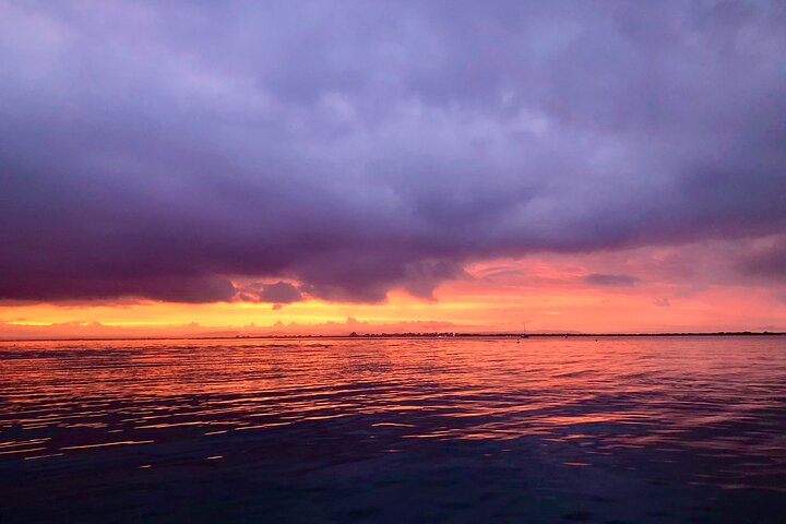 Sunset on a Sailboat in the Camargue