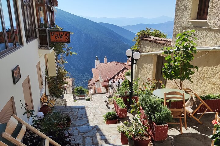 Delphi Day Trip Ancient Oracle & Scenic Mountain Views Arachova