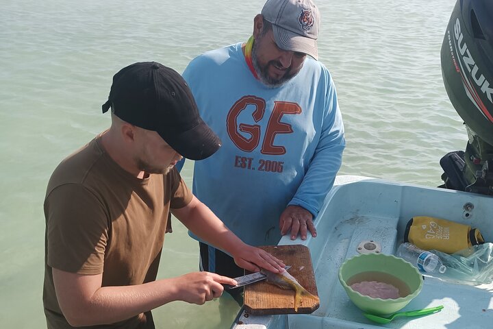 Private Fishing Tour in Holbox Island with Lunch and Pick up