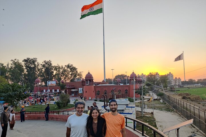 Amritsar Wagah Border Flag Ceremony.