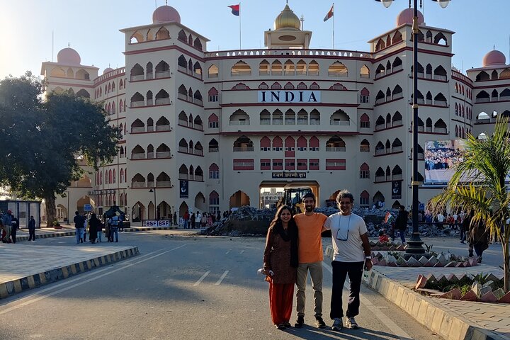 Amritsar Wagah Border Flag Ceremony.