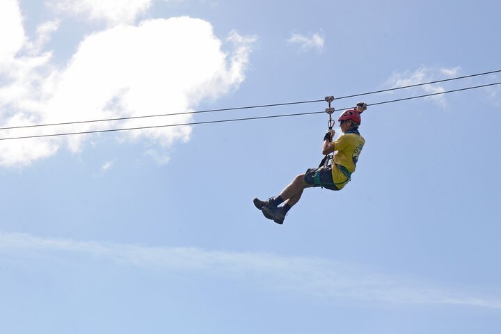 El Yunque Ziplining in Puerto Rico