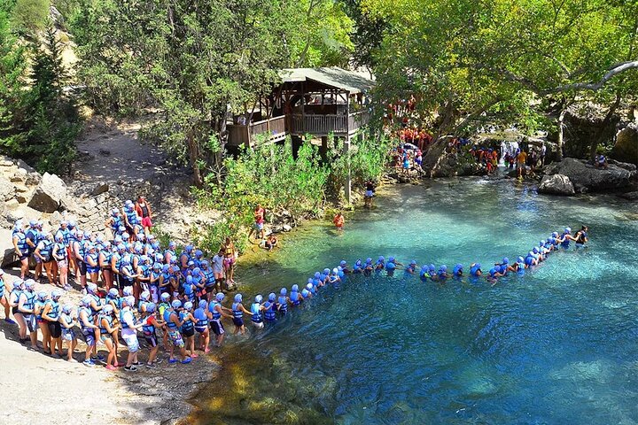 from Belek: Whitewater Rafting at Koprulu Canyon