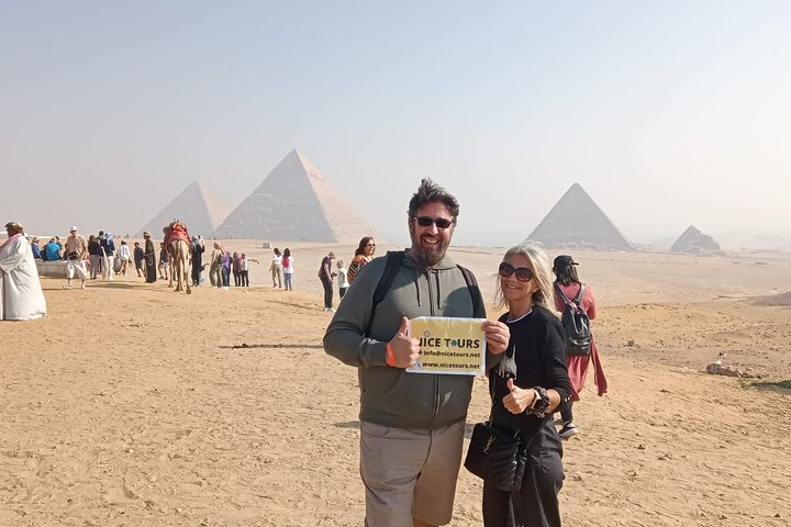 Private Day from Sharm to Cairo by plane, all entrance fees, Camel, Lunch, Guide