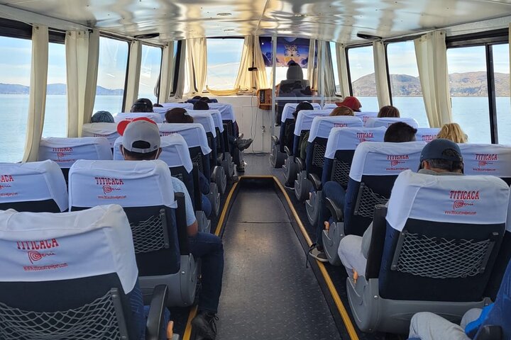 Tour to Uros and Taquile Islands in a Fast Boat