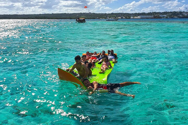 Private Pontoon Day by the Aquarium and San Andres Bay