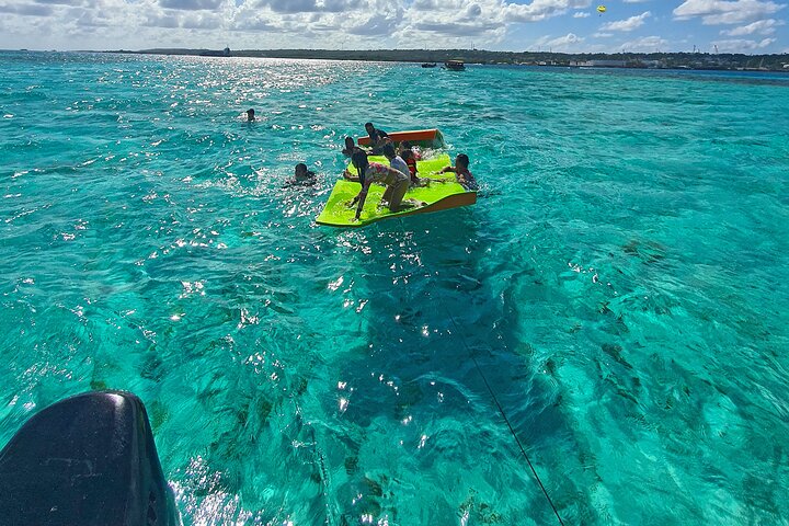 Private Pontoon Day by the Aquarium and San Andres Bay
