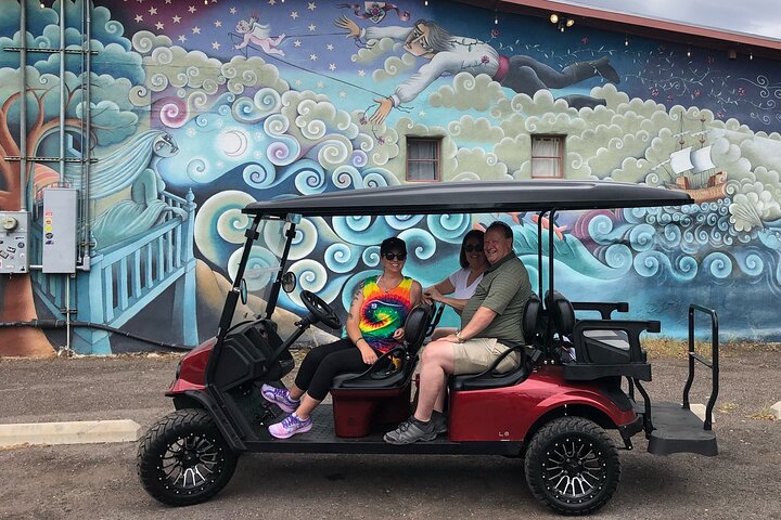 Old Bisbee History & Art 1-Hour Golf Cart Tour