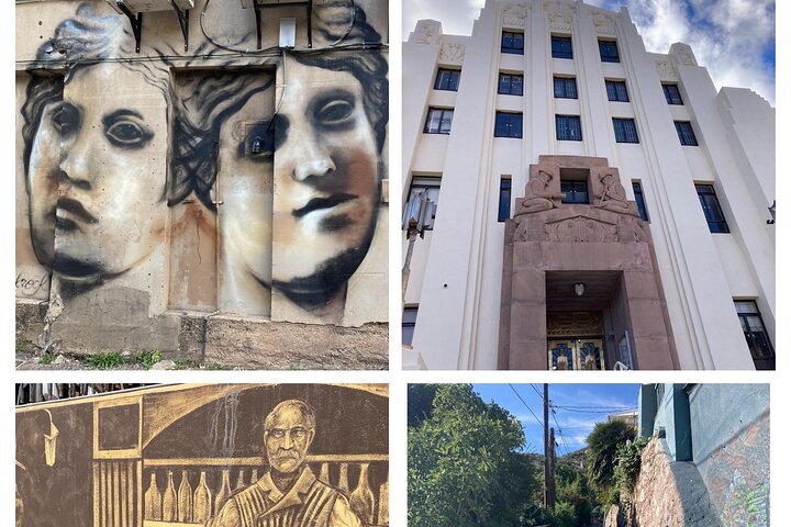 Old Bisbee History & Art 1-Hour Golf Cart Tour