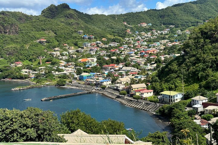 The Cascading Dark View Falls and Beach Experience with Topdawg Taxi and Tours