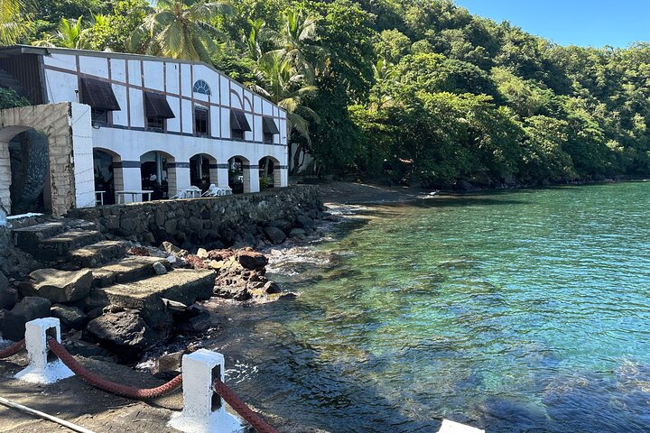 The Cascading Dark View Falls and Beach Experience with Topdawg Taxi and Tours