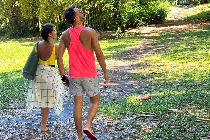 The Cascading Dark View Falls and Beach Experience with Topdawg Taxi and Tours