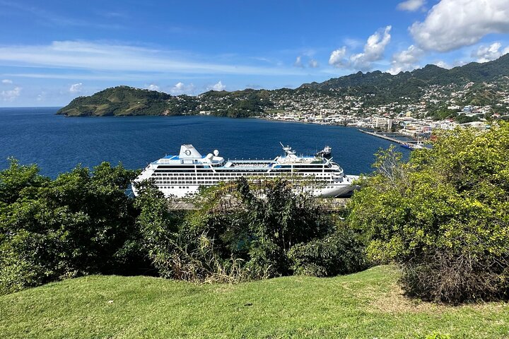 The Cascading Dark View Falls and Beach Experience with Topdawg Taxi and Tours