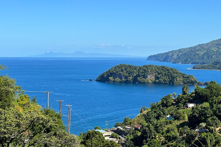 The Cascading Dark View Falls and Beach Experience with Topdawg Taxi and Tours