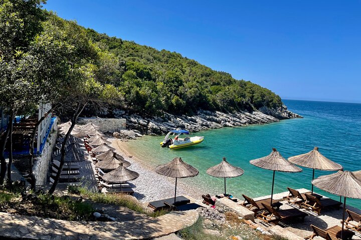 Vlore Speedboat Tour to Haxhi Ali Cave