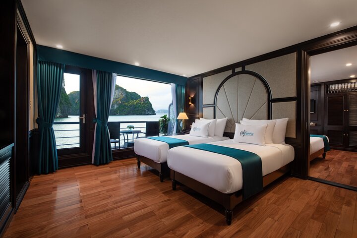 2-Day Luxury Halong & Lan Ha Bay Aspira Cruise from Hanoi