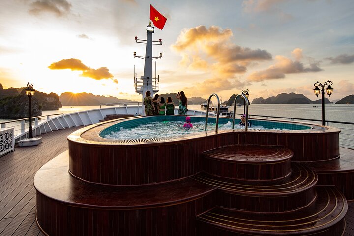 2-Day Luxury Halong & Lan Ha Bay Aspira Cruise from Hanoi