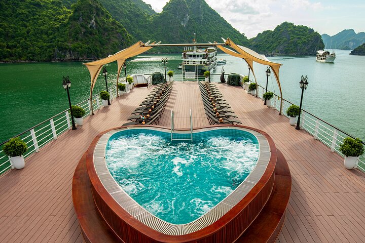 2-Day Luxury Halong & Lan Ha Bay Aspira Cruise from Hanoi