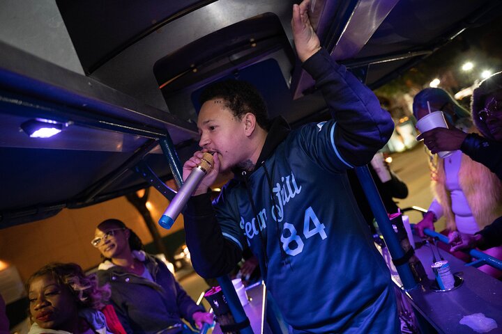 Explore Houston’s Hip Hop Culture on a 100% Motorized Party Bike