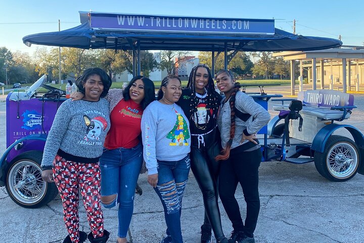 Explore Houston’s Hip Hop Culture on a 100% Motorized Party Bike