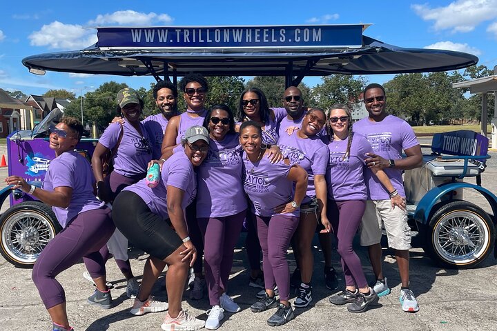 Explore Houston’s Hip Hop Culture on a 100% Motorized Party Bike