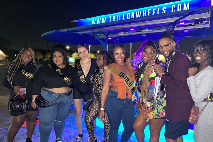 Explore Houston’s Hip Hop Culture on a 100% Motorized Party Bike