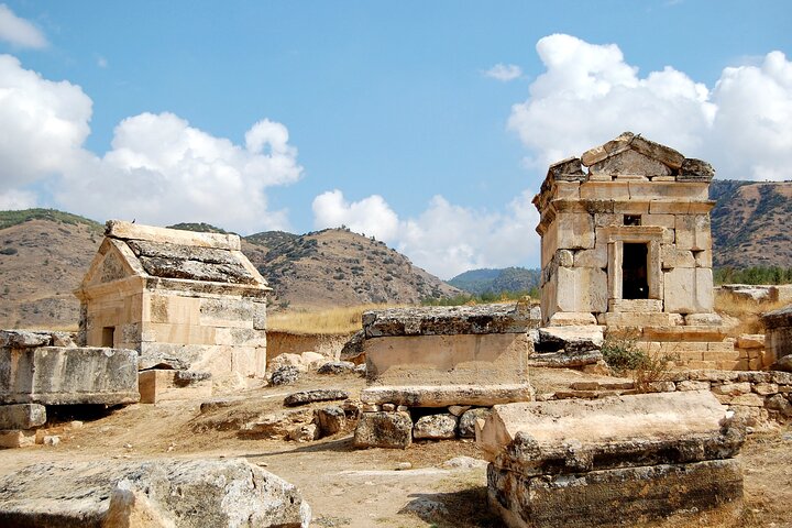 Side Small Group Pamukkale Hot Springs & Hierapolis Tour