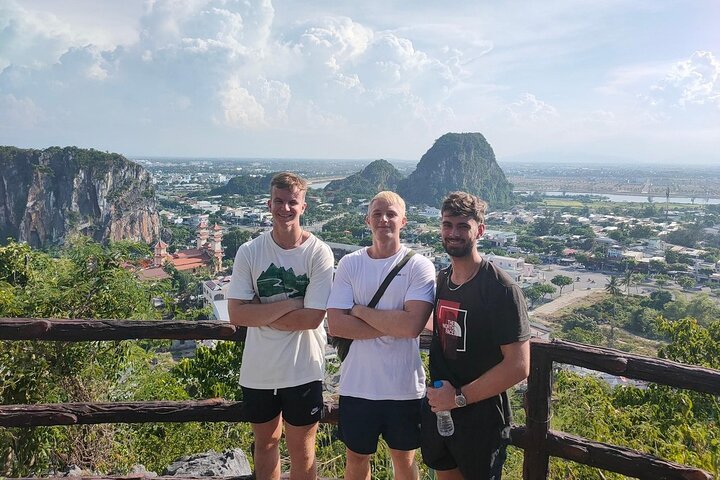 Morning Small group to Marble Mountains - Am Phu Cave - Monkey Mountain