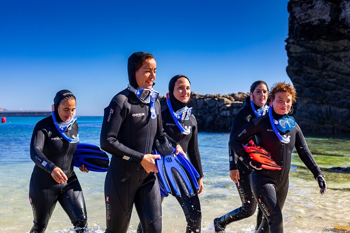 Guided snorkeling route in the Strait Natural Park