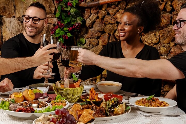 Folklore Evening Dinner Show at a Traditional Maltese Restaurant Incl. Transfers