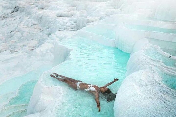 Side Small Group Pamukkale Hot Springs & Hierapolis Tour