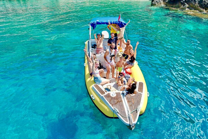 Blue Cave & Grama Bay Full Day Guided Boat Tour