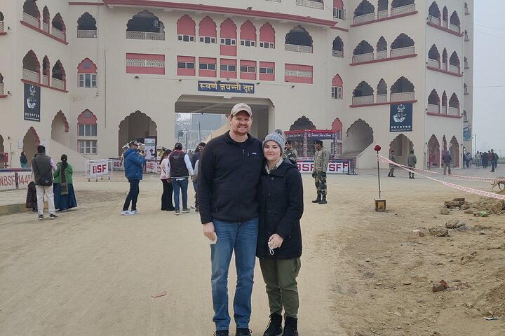 Amritsar Wagah Border Flag Ceremony.