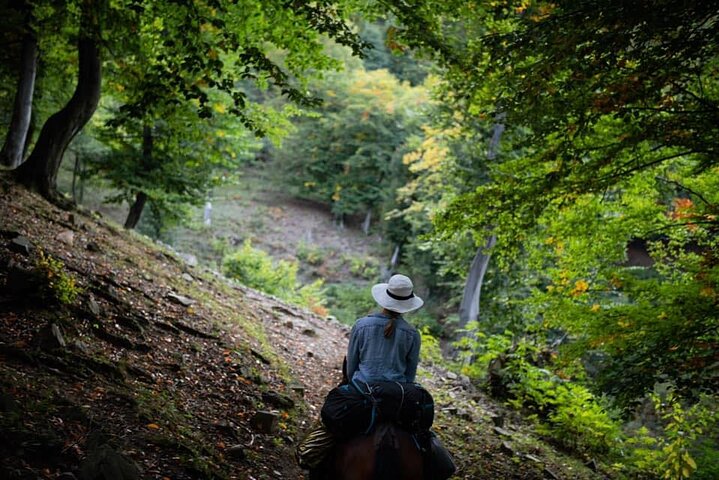 Horseback Riding Around Tsovakar Mountain