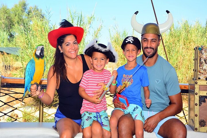 Antalya Lara Pirate Boat Trip w/Soft Drinks, Lunch & Pickup