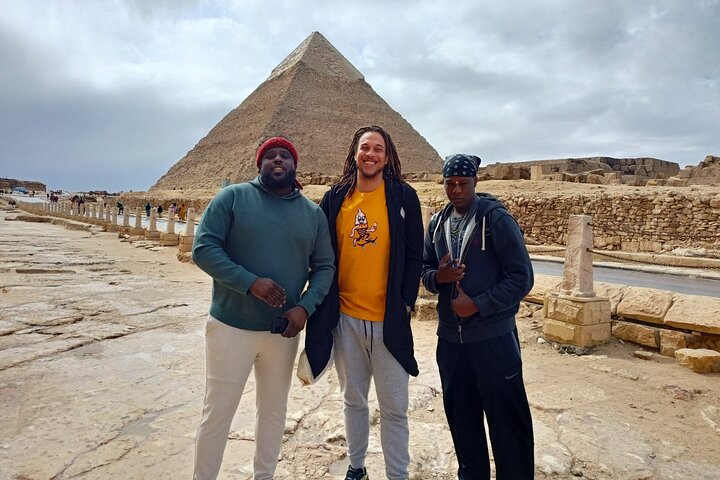 Giza Pyramids, Sphinx, Camel Ride, Lunch & Inside pyramids