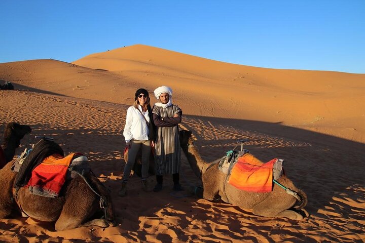 Camel Ride With Luxury Desert Camp And Night In Merzouga Dunes