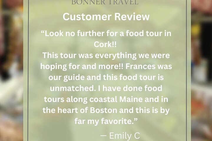 Cork Culinary Tour