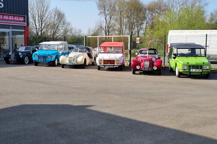 retro road trip/ Méhari, 2CV & Burton in Rochefort, La Rochelle