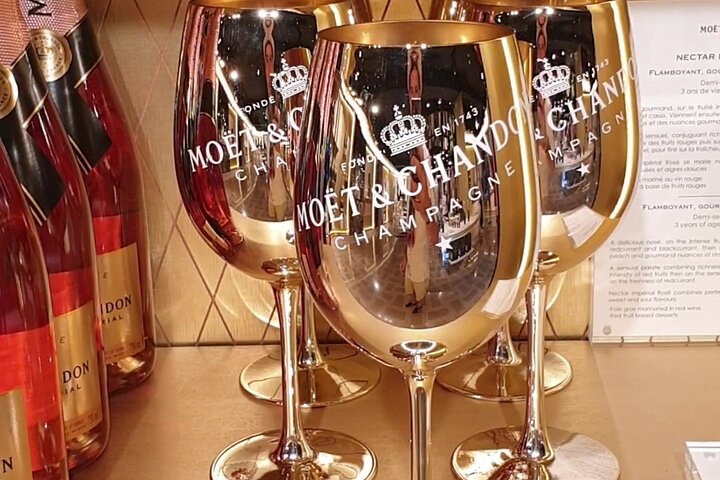 Day tour Tasting at Moët & Chandon and 2 Big Houses in Epernay