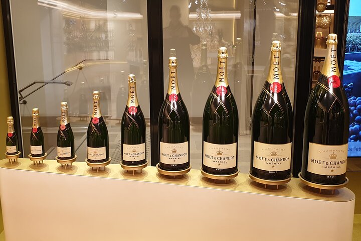 Day tour Tasting at Moët & Chandon and 2 Big Houses in Epernay