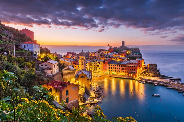 Cinque Terre and Pisa Tower Tour from Florence Semi Private