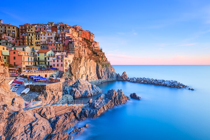 Cinque Terre and Pisa Tower Tour from Florence Semi Private