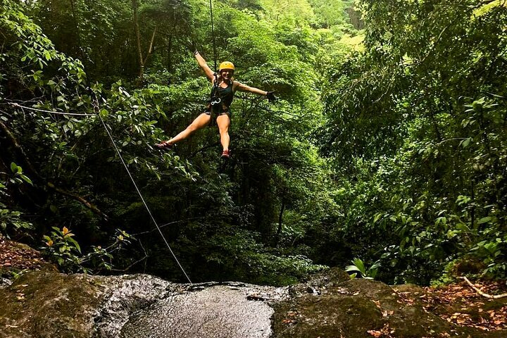 Full Day Pass Jaco Jungle Adventure Five in One with Lunch