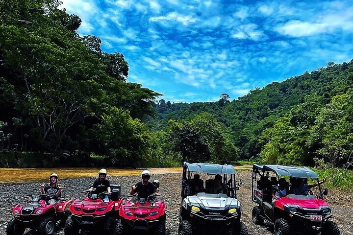 5 Hour Off-Road ATV+ Zipline+ Waterfall Rappelling+ Tractor Jungle Tour