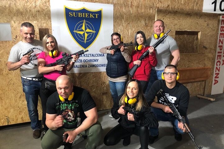 Shooting Range Experience in Gdansk Poland