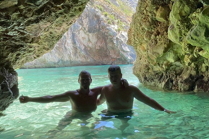 Blue Cave & Grama Bay Full Day Guided Boat Tour