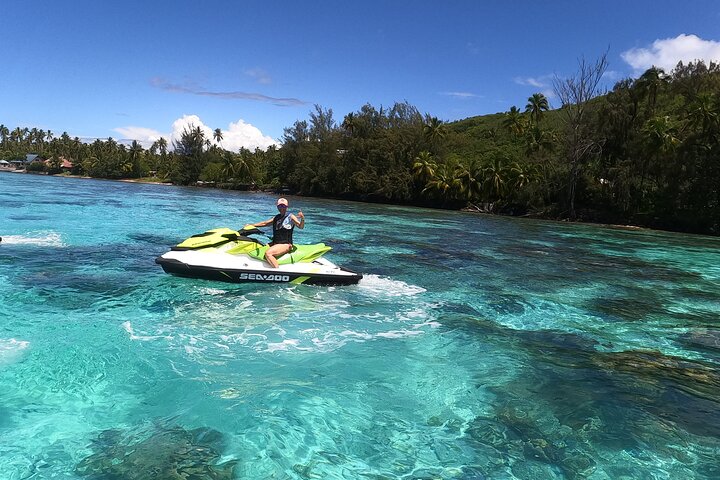 Moorea Solo or Twin 3 hours Jet Ski Tour