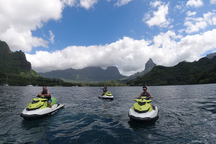 Moorea Solo or Twin 3 hours Jet Ski Tour