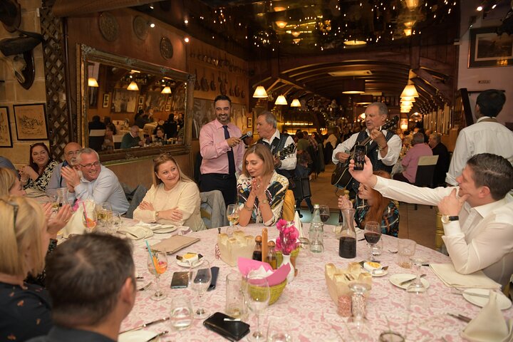 Maltese Traditional Dinner and Folklore Show with Transfers